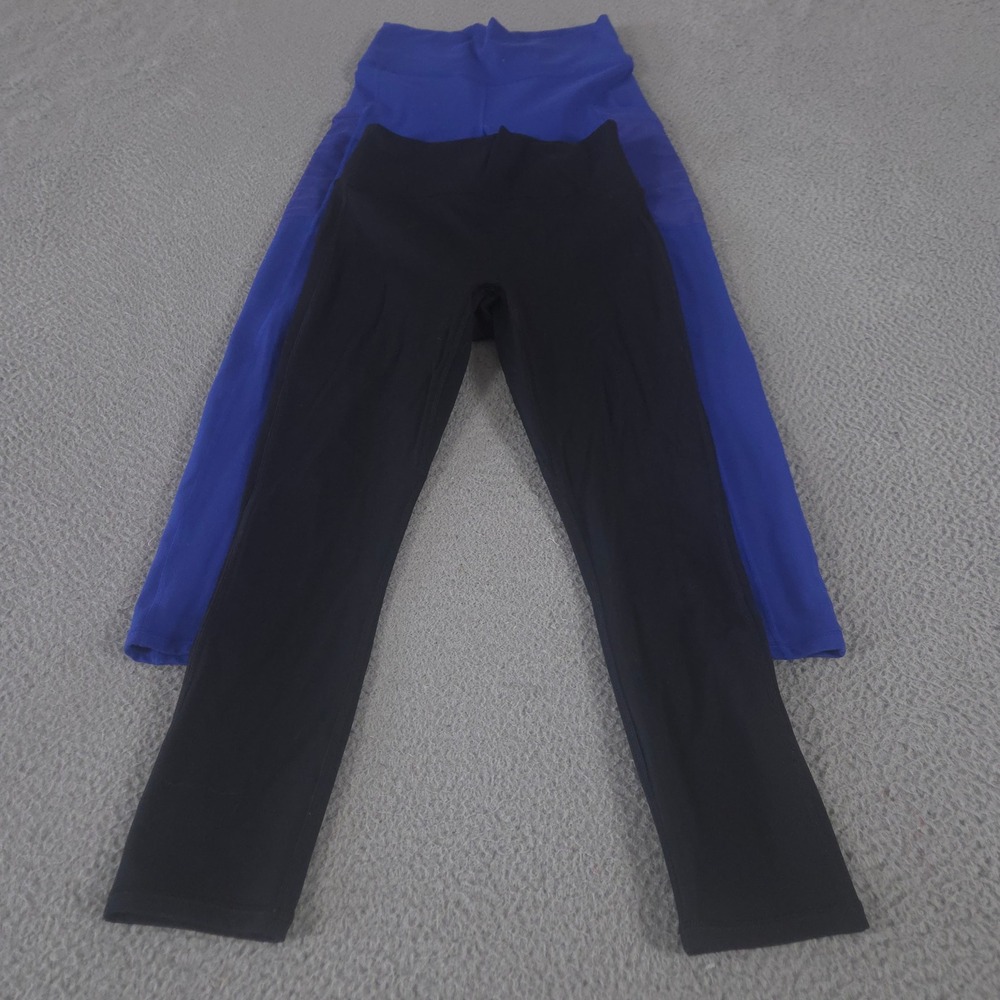 LOT OF 2 Fabletics Leggings Womens S Multi Skinny On-The-Go PowerHold Motion 365